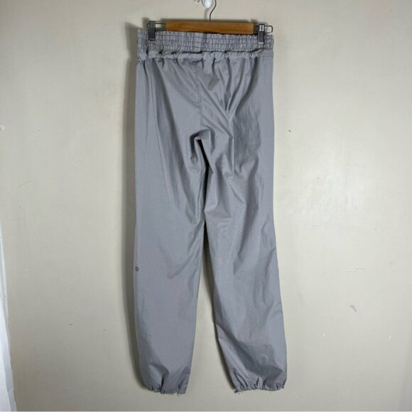 Lululemon Devi Dance Studio Pant White Grey Striped Size 4 Women’s 32” Mid Rise - Picture 3 of 12